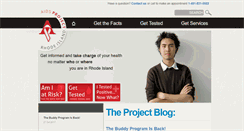 Desktop Screenshot of aidsprojectri.org